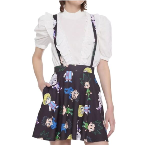 Hunter X Hunter Chibi Suspender Skirt - Picture 2 of 6